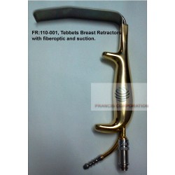 TEBBETTS Breast Augmentation Retractor (with Light and Suction)