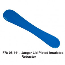 Jaegar Lid Plated Insulated Retractor
